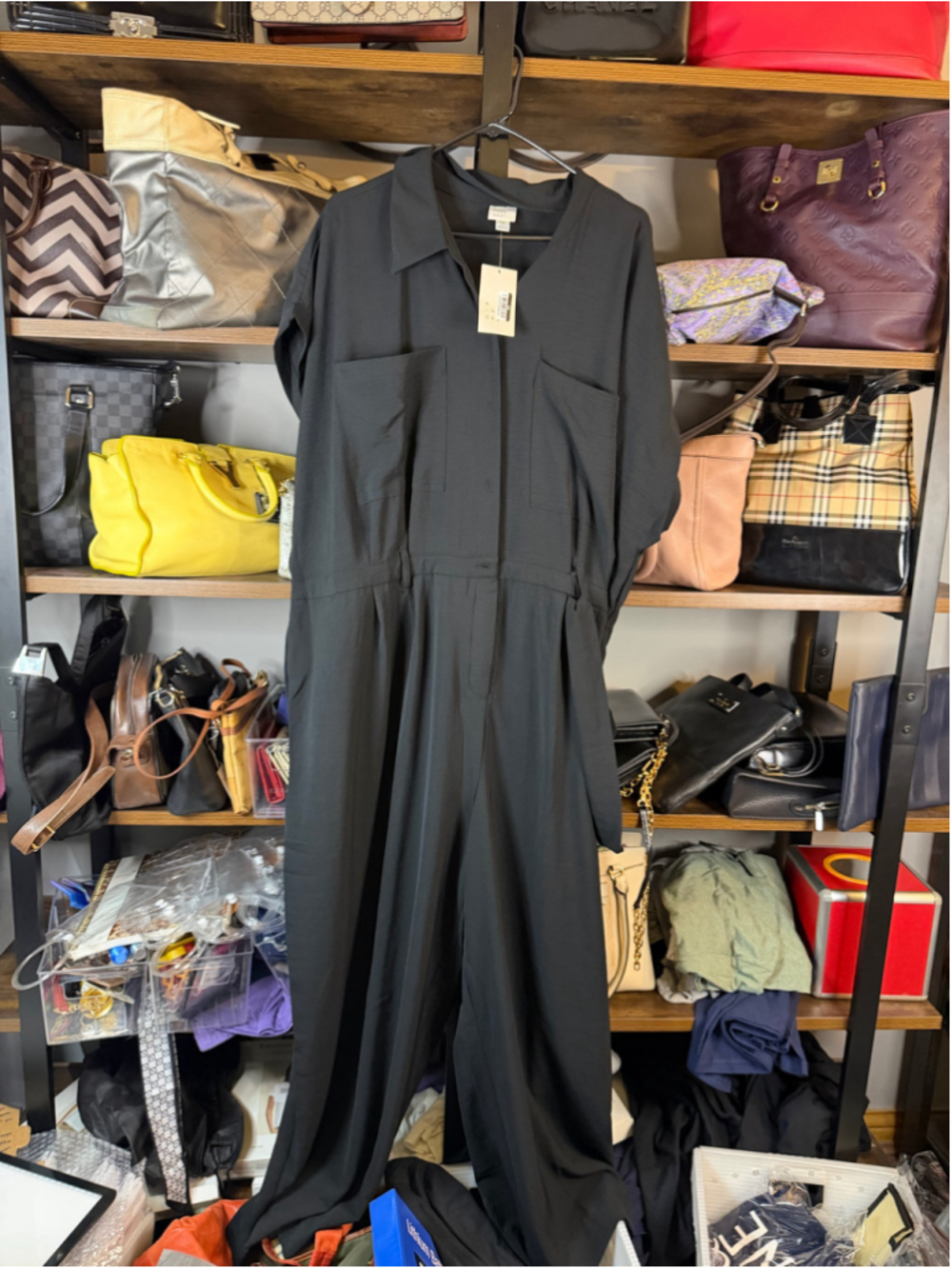 Women's A New Day Black Jumpsuit Size 3X